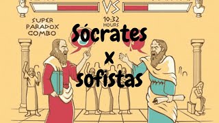 SÓCRATES X SOFISTAS  HISTÓRIA DA FILOSOFIA  ENEM  FUVEST [upl. by Jeddy]