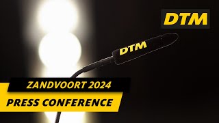 ReLive Press Conference 2  Zandvoort  DTM 2024 [upl. by Cooperman355]