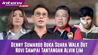 Denny Sumargo Respon Terkait Novi Walk Out Di Perdamaian Dengan Agus Hingga Tantangan Alvin Lim [upl. by Esyle]