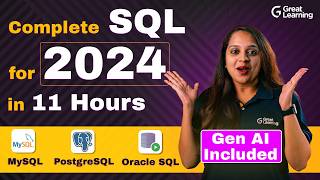 SQL Full Course with Gen AI for 2024  SQL Tutorial for Beginners [upl. by Hands582]