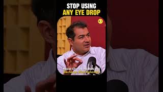 Stop 🛑 using eye drops  eyesight eyedrop lasikeyesurgeon podcast podcasting [upl. by Yhtamit]