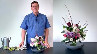 How To Make A Tussie Mussie Flower Posy [upl. by Reseta]