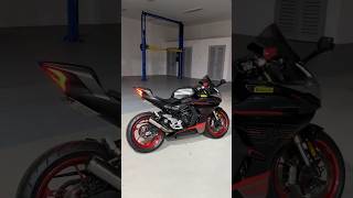 cf moto 450 exhaust note cfmoto motovlog exaustsound [upl. by Wadlinger]