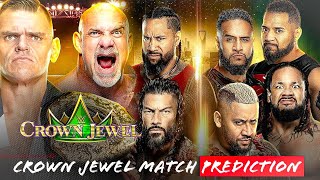 WWE Crown Jewel 2024 All Match ENDING WINNER or LOSER perfect PREDICTION🧐 [upl. by Silra681]