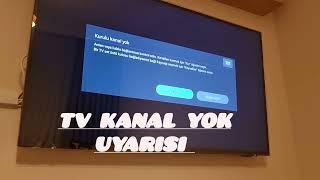 TV SİNYAL YOK PROBLEMİ ÇÖZÜMÜTELEVİZYON SİNYAL YOK HATASİ NASIL DÜZELTİLİR [upl. by Nahtanhoj]