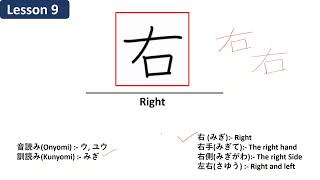 Kanji Essentials  JLPT N5 Lesson 9  Learn Stroke Order amp Meaning [upl. by Katee]