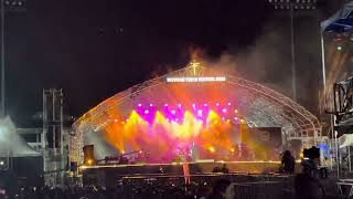 Rosy K Remsangpuii Live Lammual AR Ground Aizawl “Amazing Grace” on 22nd Dec2023 [upl. by Elfie]