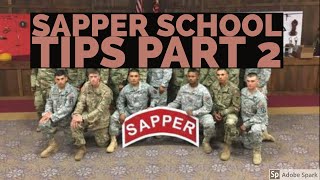 Sapper School Tips Part 2 [upl. by Enelyam]