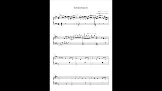 Scheherazade Sheet MusicPiano arrang by Roxana Belibou [upl. by Anileme]