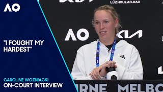 Caroline Wozniacki Press Conference  Australian Open 2024 Second Round [upl. by Lesab494]