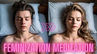 Guided Meditation for MaletoFemale Transition with 8 Hours Relaxing Sounds for Your Beauty Sleep [upl. by Hizar]