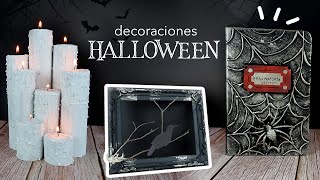 3 Manualidades para HALLOWEEN Barbs Arenas Art [upl. by Dewhirst]