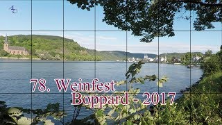 78 Weinfest Boppard 2017  quotBopparder Abendquot [upl. by Notlehs368]