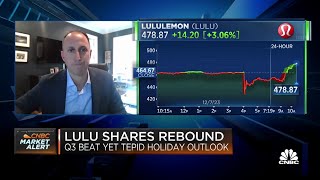 Lululemon will see a rise in their gross profit margin next year says TD Cowens John Kernan [upl. by Paris]