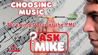 Choosing Music Throwing Darts at the PML [upl. by Baryram]