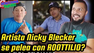 REACCIÓN 🚨 Artista del patio se pelea en redes con Roottilio 🇵🇦 por su tema ROSA REMIX 😱🔥 [upl. by Alikee]