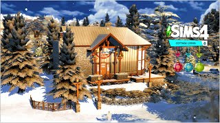 LOFI CABIN  NO CC  THE SIMS 4 COTTAGE  BY RUSTICSIMS [upl. by Norton]