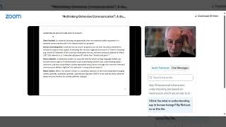 Part 9 Rethinking Ostensive Communication A discussion with Dan Sperber and Deirdre Wilson [upl. by Amitak]