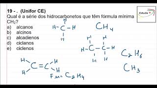 Fórmula Geral  Alcanos Alcenos Alcinos Ciclanos alcadienos Orgânica [upl. by Yziar566]