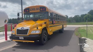 Green Bay school buses becoming more green [upl. by Kopans216]