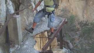 Safety first on the Camino del Rey [upl. by Marabel]