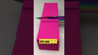 Soft sand cutting scene 🔥🔥 softsand cuttingsand satisfying newytshorts amazingcuttingskills [upl. by Pardner]