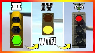 TRAFFIC LIGHTS LOGIC in GTA Games GTA 3 → GTA 5 [upl. by Alroi852]