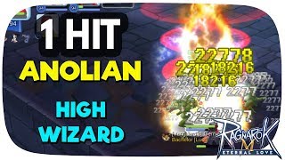 Build StatSkillEquip High WIZARD 1 HIT ANOLIAN RO Eternal Love Indonesia [upl. by Yetac]