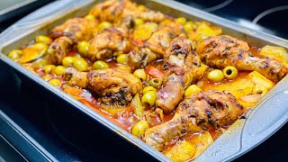 MA MEILLEURE MARINADE DE POULET AU FOUR POUR UN DÎNER COMPLET🧑🏻‍🍳🍗 Deli Cuisine [upl. by Guyon]