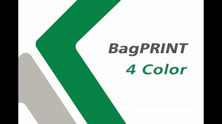 BagPRINT 4 Color Continuous Roll to Roll PP Woven Bag Printing Machine [upl. by Stephens809]