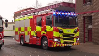 Castleford Pump Blue Light amp Siren Demo  West Yorkshire Fire amp Rescue [upl. by Seitz653]