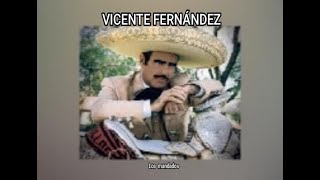 VICENTE FERNÁNDEZ  LOS MANDADOS LETRA [upl. by Rma2]