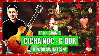 Cicha Noc Akordy Gitara [upl. by Nollad550]