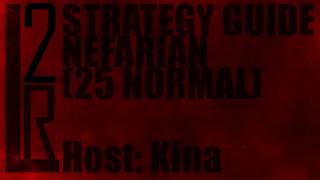 LearntoRaids Nefarian Strategy Guide Normal [upl. by Dnaletak351]