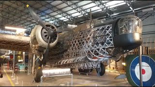 Inside Vickers Loch Ness Wellington Bomber Brooklands Museum UK [upl. by Irahc]