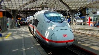 Fernverkehr in Köln Hbf amp Köln MesseDeutz am 170414 [upl. by Pfaff592]