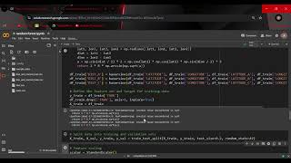 Running random forest algorithm to predict avg weather of a place [upl. by Roderich]