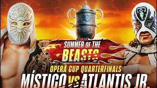 Mistico Vs Atlantis Jr Cmll 🇲🇽 Opera Cup QuarterFinals MLW Desde New York [upl. by Oak]