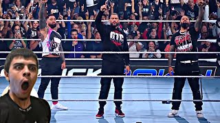 OG BLOODLINE IS BACK SMACKDOWN 11124 LIVE REACTION [upl. by Daeriam200]