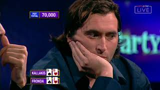 Ryan Fronda vs Achilleas Kallakis  Poker Legends  World Open VI [upl. by Amena810]