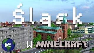 Śląsk w MINECRAFT Build The Earth  POLSKA Showcase 5 [upl. by Barncard]