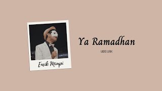 ENCIK MIMPI  YA RAMADHAN LIRIK VIDEO [upl. by Afirahs901]