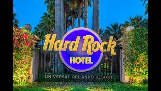 Hard rock hotel Orlando Universal Resort  Bucketlist [upl. by Ettenyl]