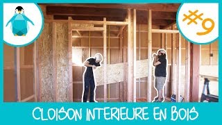 Cloison intérieure en ossature bois  LPMDP S2 9 [upl. by Shig]