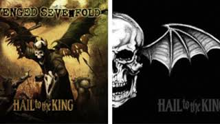 Hail to the King A7x Backing track rhythm guitar  with lead guitar [upl. by Ynor]