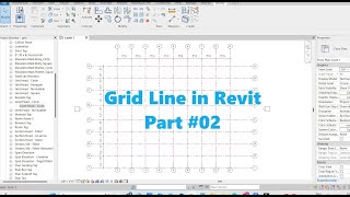 Grid Line in Revit Part 02 [upl. by Austina928]