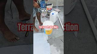 Terrace waterproofing Pergola shortsshortfeedshortsvideo [upl. by Lashond945]