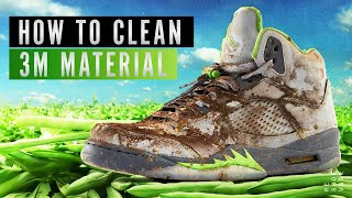 How to Clean Air Jordan 5 Green Bean [upl. by Aidaas]