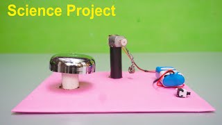 How to Make Electric Bell for Science Project  Science Exhibition Working Model [upl. by Emsmus]