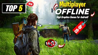 TOP 5 Multiplayer COOP Games For Android 2024 🤯 Play With Friends  Online  Multiplayer [upl. by Aehta]